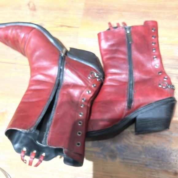 COPY - Rare Harley Davidson genuine leather women’s size 7.5 dress boots. - Picture 7 of 9